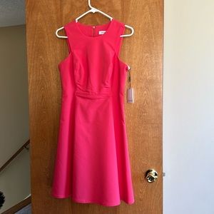 Calvin Klein compression cotton shift dress